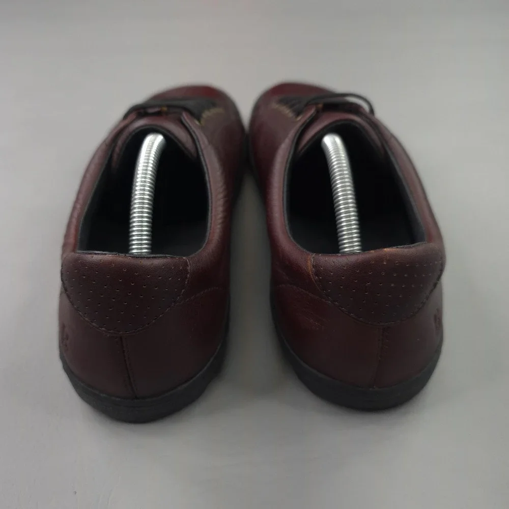 Birchbury Bramfords Shoes Mens Size 11.5 Brown Leather Lace Up Sneakers Casual